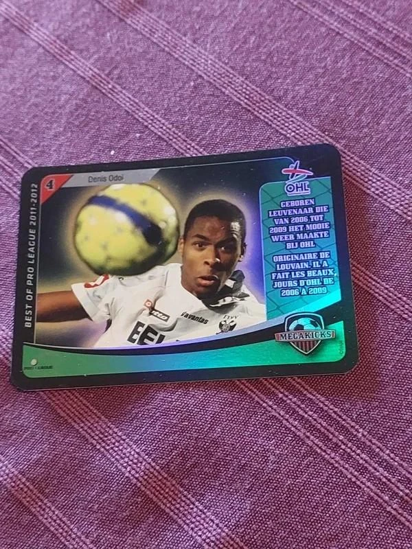 Voetbalkaart : Megakicks / Dennis Odoi / OH Leuven